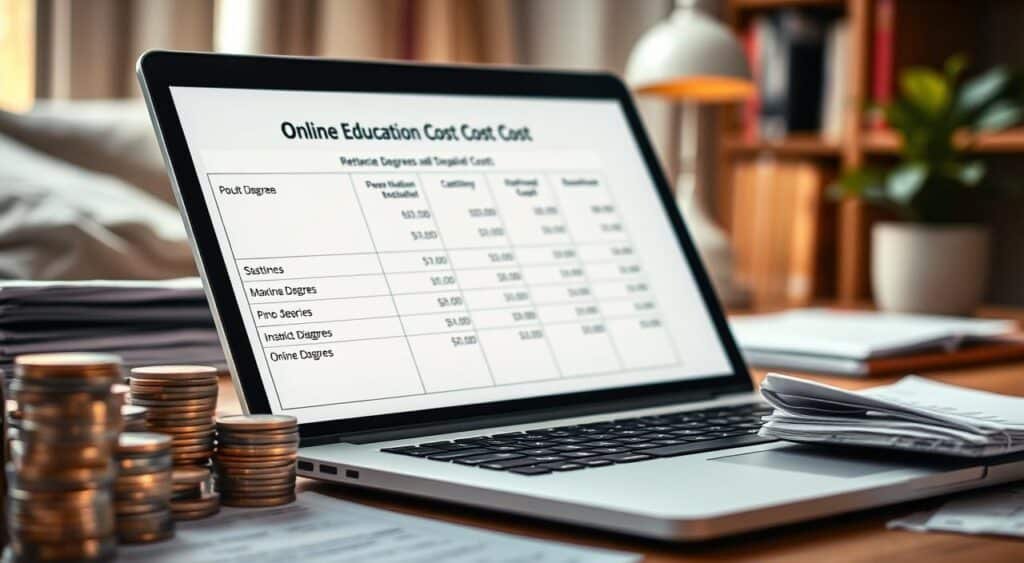 online degree cost