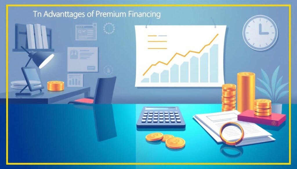 premium financing advantages