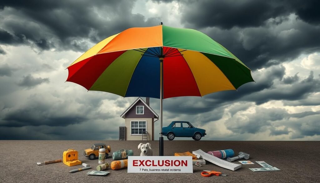 umbrella insurance coverage and exclusions